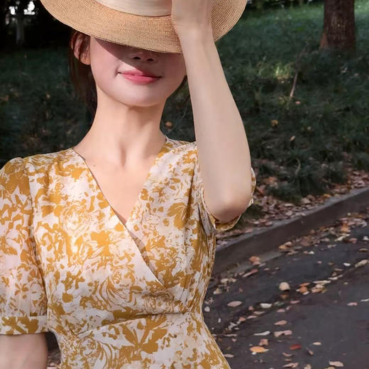 【部分现货】良木礼真丝连衣裙（540702） 商品图3