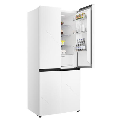 【TCL冰箱】460升 四开门无霜自由嵌入大理石纹一级变频家用电冰箱 R460S3-U 商品图3