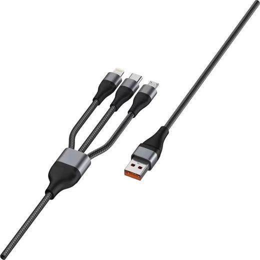 120w金属一拖三数据线3部手机同时充苹果15/16可用 商品图4