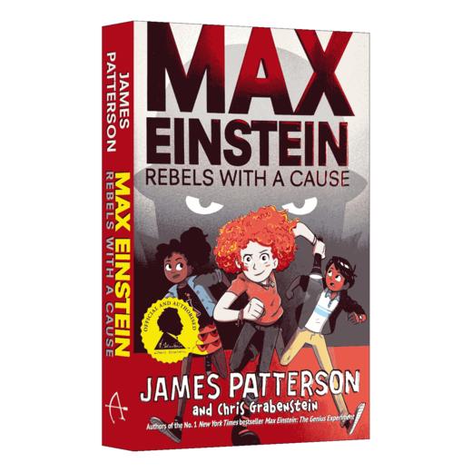 马克斯爱因斯坦 有原因的反叛 英文原版 Max Einstein Rebels with a Cause 青少年英语课外阅读章节桥梁书 英文版进口原版书籍 商品图1