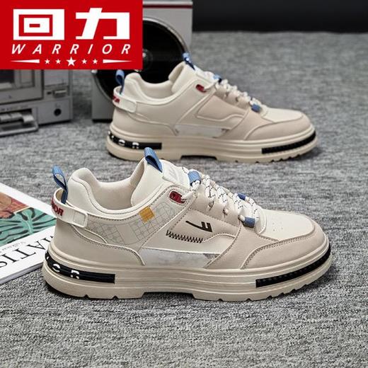 回力男鞋工装户外鞋防滑耐磨登山鞋男款小白鞋秋季休闲运动鞋板鞋 商品图1