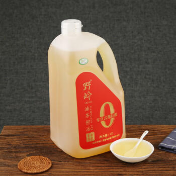 野岭【保真山茶油】0零反式脂肪酸5L有机油茶籽油低温压榨食用油送礼 /粮油调味 /食用油 /山茶油 商品图5