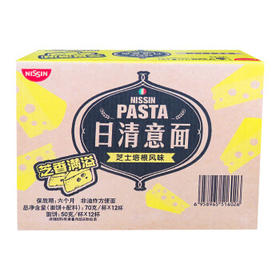 日清 方便面 意面 芝士培根风味70g*12杯整箱装意大利面 节日礼盒礼品 /粮油调味 /方便食品 /方便面