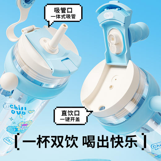 bablov巨无霸水杯大容量吸管杯tritan夏天冰霸杯子女生高颜值水壶 商品图2