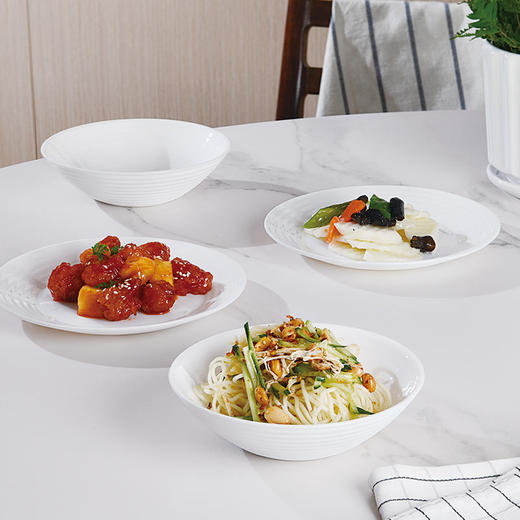 LC-CJJ1100 华瑞娜白玉餐具4件套 商品图4