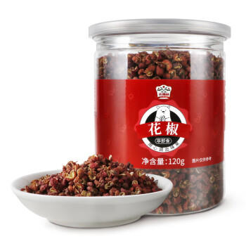 吉得利花椒120g 【独立罐装】家用囤货花椒鸡麻辣香锅干锅虾 /粮油调味 /调味品 /基础香辛料 商品图3