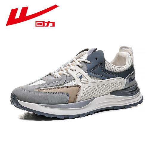 回力男鞋春季新款鞋子软底耐磨潮鞋时尚跑步潮流板鞋百搭休闲鞋男 商品图0