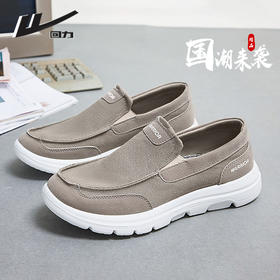 回力一脚蹬男鞋老北京布鞋男款2025春季开车鞋休闲鞋透气鞋帆布鞋