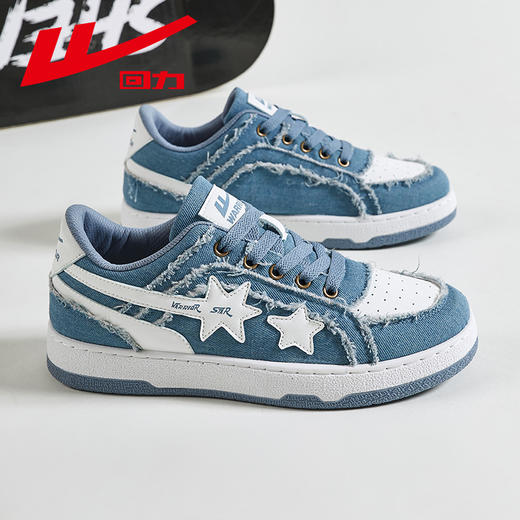 回力板鞋2025年春季新款小众星星鞋学生情侣款百搭低帮时尚潮流鞋 商品图4