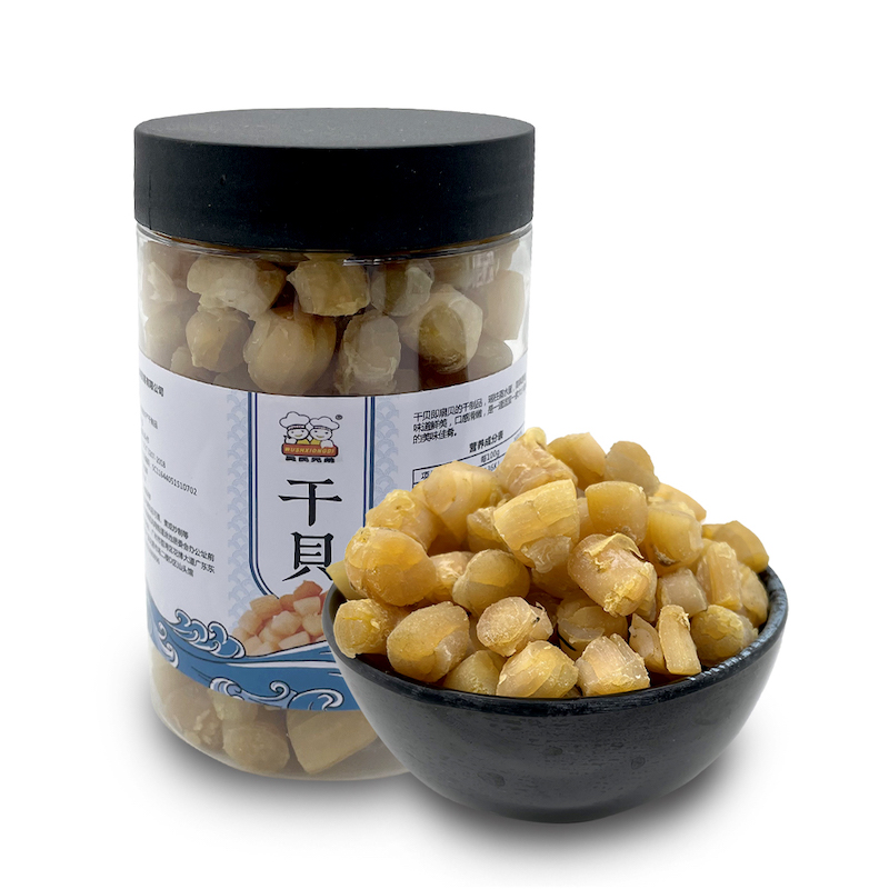 广东汕头澄海吴氏兄弟干贝250g/罐