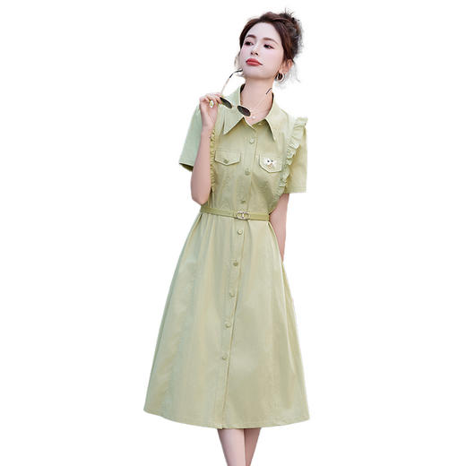 收腰显瘦气质高级感好看漂亮裙子HYYF25833 商品图4