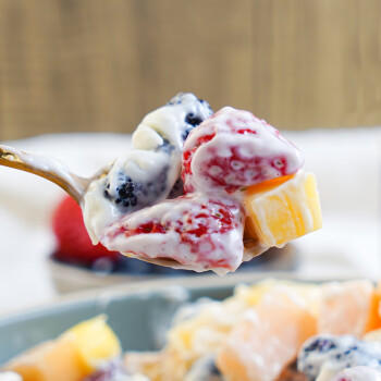 百利沙拉酱 香甜口味蔬菜水果沙拉寿司烘焙酱（脂肪减半）150g /粮油调味 /调味品 /西式酱料 商品图6