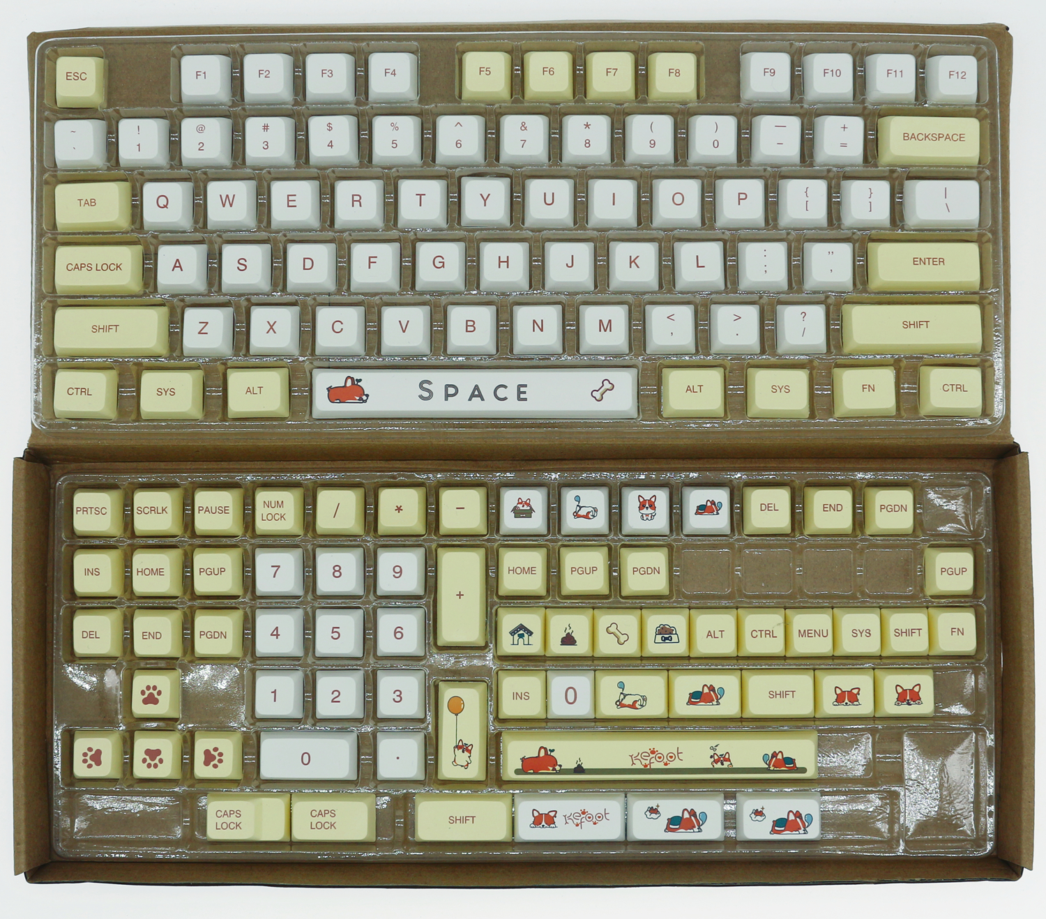 一线做工外贸出口尾货客制化PBT键帽亏本清仓链接