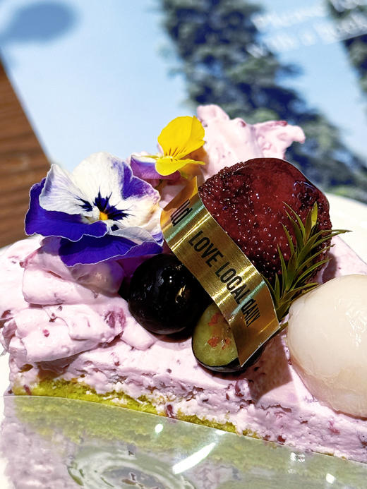 杨梅荔枝抹茶可丽卷·切块蛋糕 商品图1