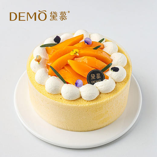 夏日芒芒椰·芒果椰子慕斯蛋糕|Mango  coconut mousse cake 商品图1