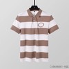 条纹撞色POLO衫短袖夏季刺绣翻领半袖t恤男款   XLM-CK8686861* 商品缩略图1
