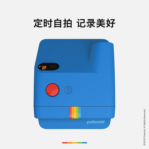 宝丽来（Polaroid）Go 2 第二代  GoGen2 一次即时成像 拍立得 即时成像相机  相纸 胶片快显 小巧直出拍照 纯白9097 【官方标配 无相纸】 商品图4