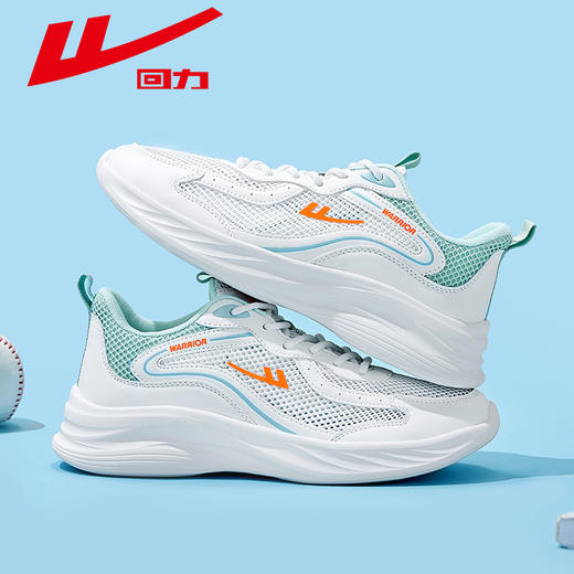 回力跑步鞋女轻便运动减震软底跑鞋女鞋新款学生休闲运动鞋网面女 商品图4