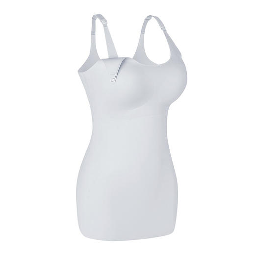 【A类认证❗️免穿文胸哺乳背心】孕期•哺乳•睡眠，加长版型防灌风，护腰防着凉，全面呵护！无痕凉感大码吊带防下垂固定杯孕妇内衣薄中长款母婴儿 商品图6