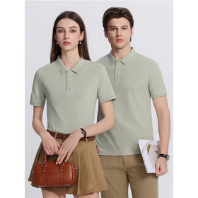 【热销2件99元】司纤2025年Sorona索罗娜凉感男女同款POLO 吸汗排气轻盈不粘身