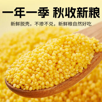 赤川 敖汉有机黄小米50g*21袋 金苗K1（内蒙古赤峰小米粥杂粮粥） /粮油调味 /杂粮 /谷米类 商品图4