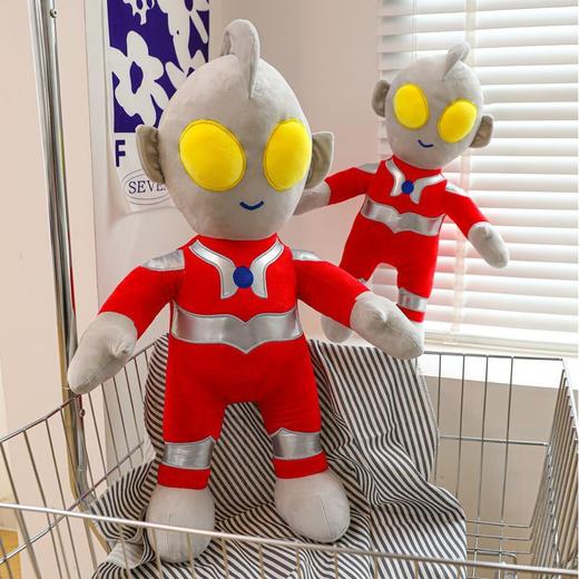 儿童节礼物！【陪你可可爱爱，陪你休憩，给你温暖陪伴】奥特曼毛绒玩具 公仔大号 男孩睡觉抱枕布娃娃 超人玩偶 儿童生日礼物-QQ 商品图2