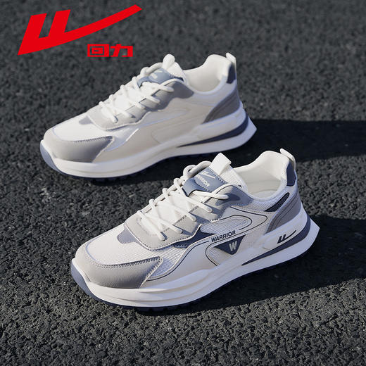 回力男鞋运动鞋春秋新款时尚潮流百搭舒适学生软弹减震休闲跑步鞋 商品图0