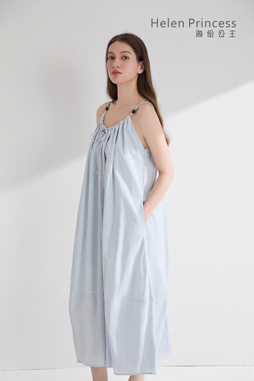 串珠吊带连衣裙 商品图12