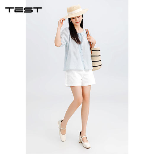 夏上新时尚清新清爽舒适透气小衫1252097 商品图4