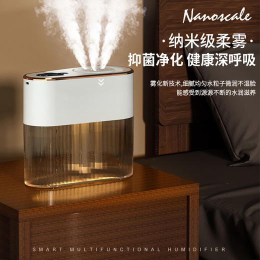 维米仕（vimees）三孔加湿器2L 白色VM8071 商品图5