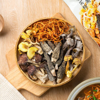 云山半云南菌菇汤包80g菌汤虫草羊肚菌鹿茸菇滋补煲汤炖汤火锅食材干货 /粮油调味 /南北干货 /菌菇干货 商品图7