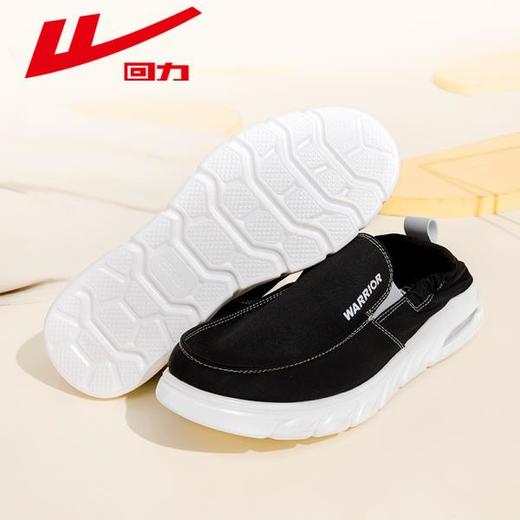 回力男士早春季老北京布鞋一脚蹬懒人鞋帆布休闲鞋舒适男鞋软底鞋 商品图4