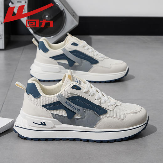 回力男鞋2025年春季男士运动鞋软底防臭透气跑步鞋潮流轻便休闲鞋 商品图1