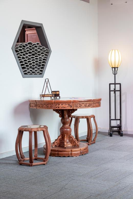 红桥红  家具严选  缅甸花梨(大果紫檀）  【混搭空间】 商品图1