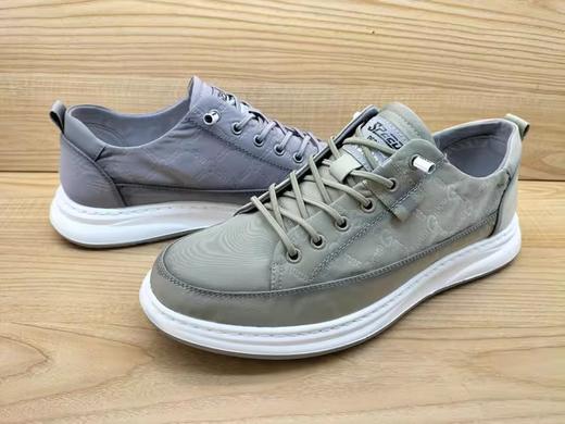 新款豪行13151201轻便户外男鞋单鞋舒适厚底时尚运动鞋男布鞋 商品图2