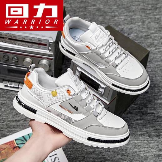 回力男鞋工装户外鞋防滑耐磨登山鞋男款小白鞋秋季休闲运动鞋板鞋 商品图4