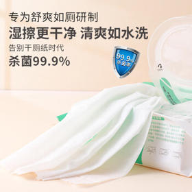 美携巾湿厕纸厕所湿厕巾擦除99.99%细菌家庭装100抽*5包擦屁股湿巾可溶 /家庭清洁/纸品 /清洁纸品 /湿厕纸