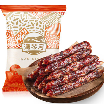湾琴河腊肠 小腊肠150g 广式风味腊肠小香肠手指肠 火锅食材烧烤麻辣烫 /粮油调味 /方便食品 /速食预制主食