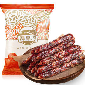 湾琴河腊肠 小腊肠150g 广式风味腊肠小香肠手指肠 火锅食材烧烤麻辣烫 /粮油调味 /方便食品 /速食预制主食