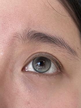 mimipark半年抛美瞳 粉灰兔毛 14.5mm