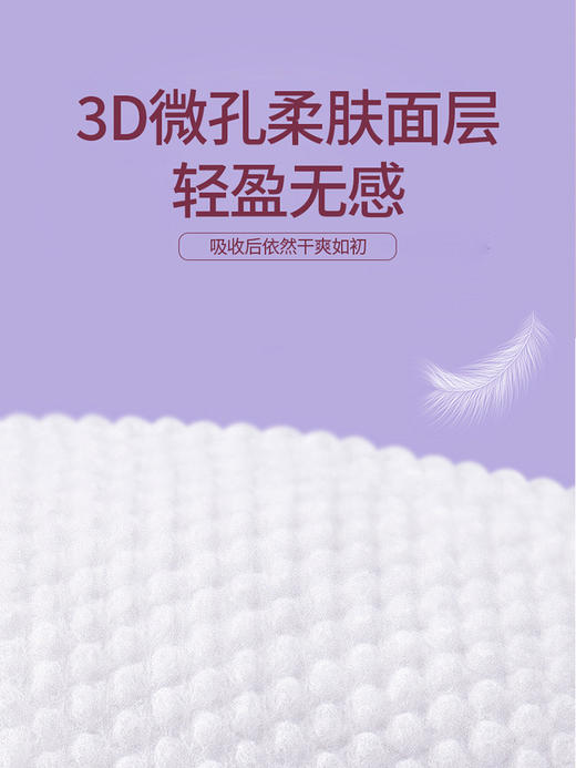花尼熊医护级日用夜用卫生巾抑菌祛味女士经期护理超薄透气姨妈巾套装50片 商品图8