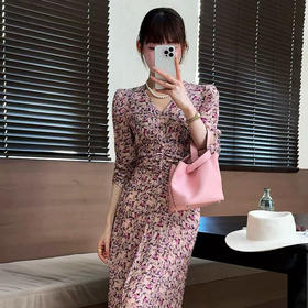 【预售7天】良木礼真丝连衣裙(S168)