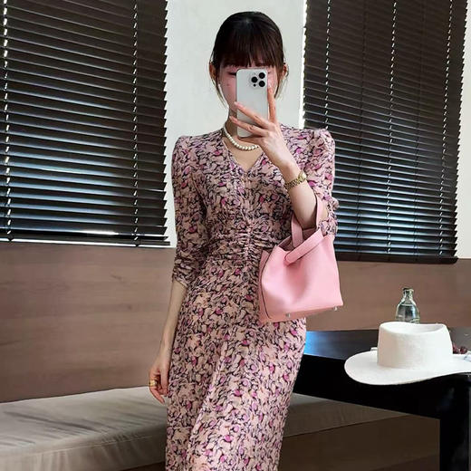 【预售7天】良木礼真丝连衣裙(S168) 商品图0