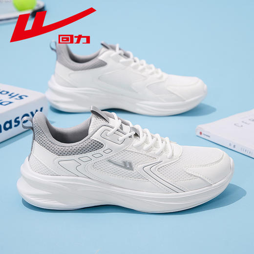 回力女鞋运动鞋春季透气网面鞋子小白鞋时尚百搭春季透气软底男鞋 商品图1