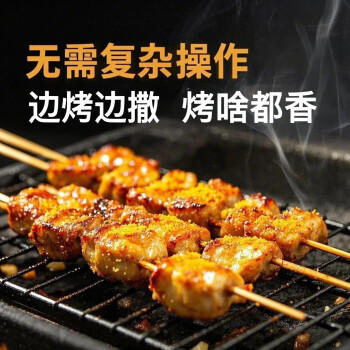 臻味坊烧烤撒料火锅烤肉蘸料辣椒面香辣调味料500g /粮油调味 /调味品 /复合调味料 商品图3