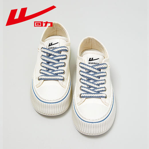 回力早春季款百搭麦穗鞋厚底饼干鞋小众设计休闲软底板鞋帆布鞋女 商品图2