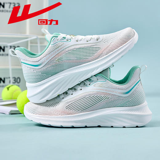 回力运动鞋女2025新款春季轻便休闲鞋透气减震软底网面女士跑步鞋 商品图0