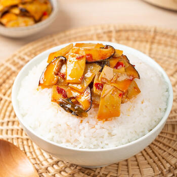 饭扫光 下饭菜 280g*6瓶 拌饭拌面调味品 榨菜咸菜泡菜 香菌竹笋 /粮油调味 /调味品 /榨菜/酱腌菜 商品图2