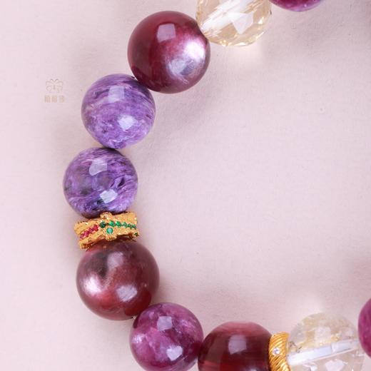 【紫福】紫发晶手串ZX2504208 商品图6