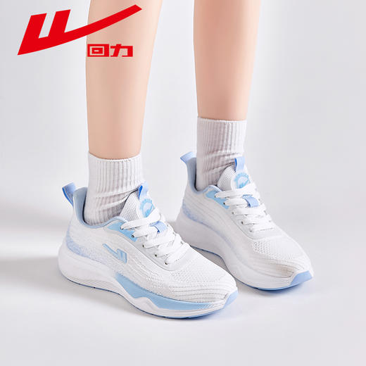 回力女鞋运动鞋透气春季新款轻便软底鞋子学生休闲跑步鞋网面减震 商品图2